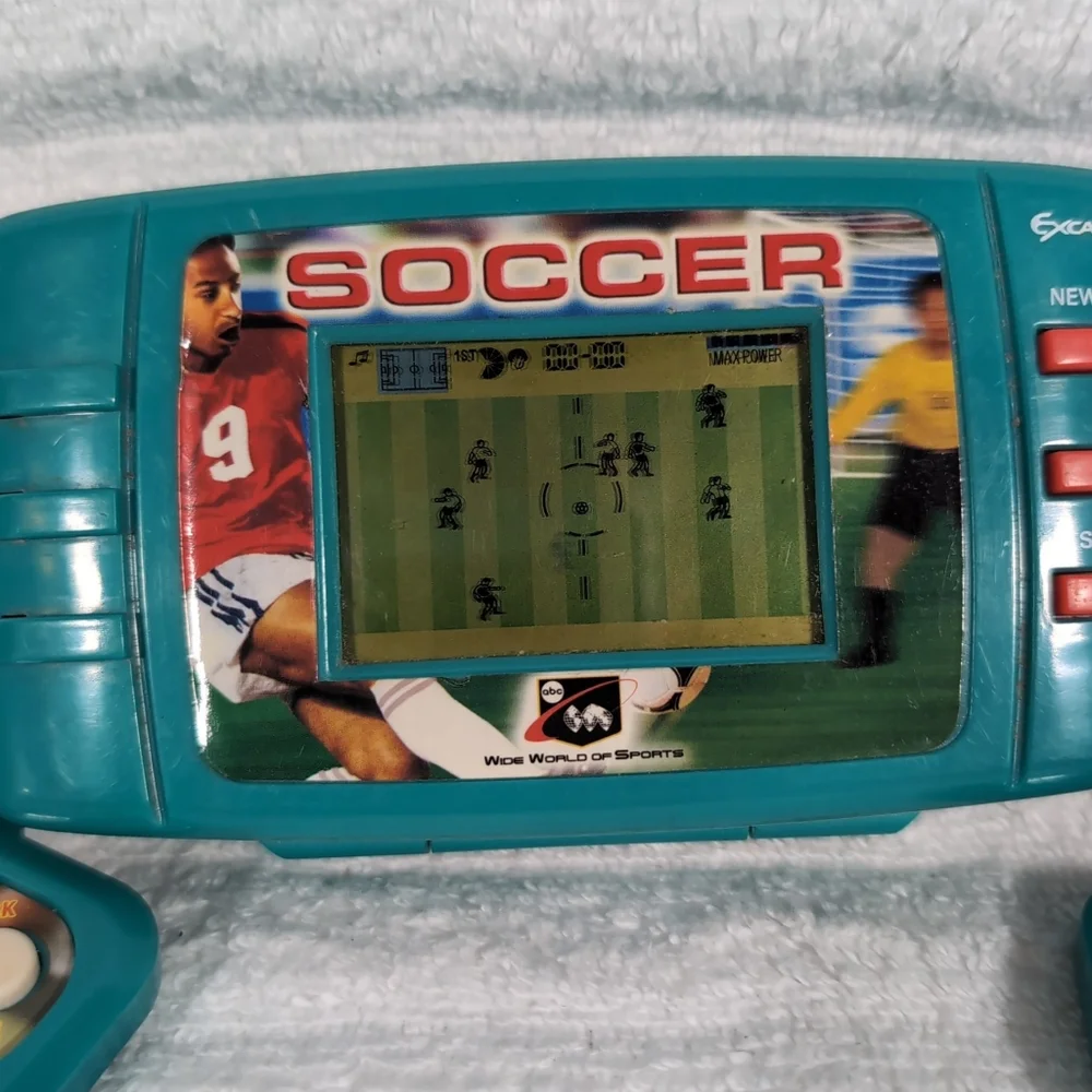 Excalibur ABC Wide World Of Sports Soccer Dual Controls Electronic Game Vintage